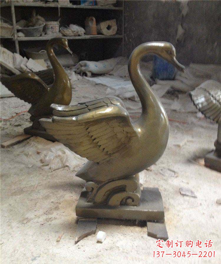 广州中领雕塑 | 精美天鹅雕塑