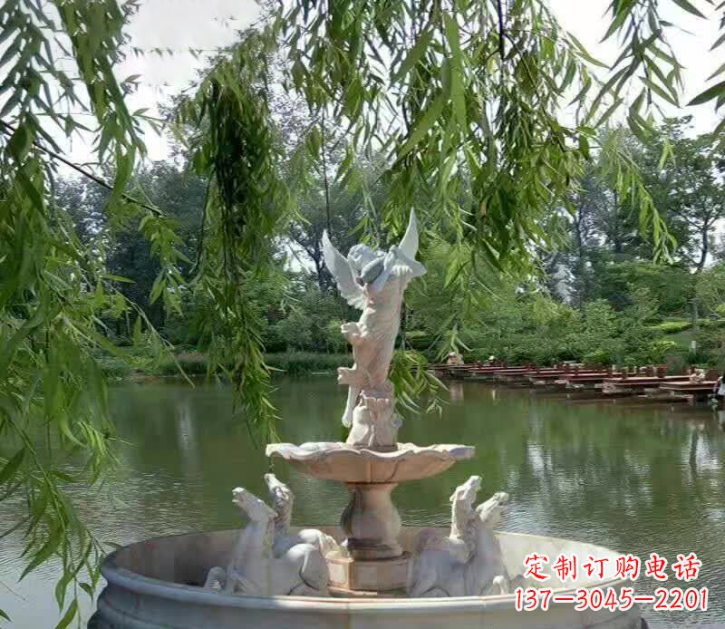 广州公园天使景观石雕