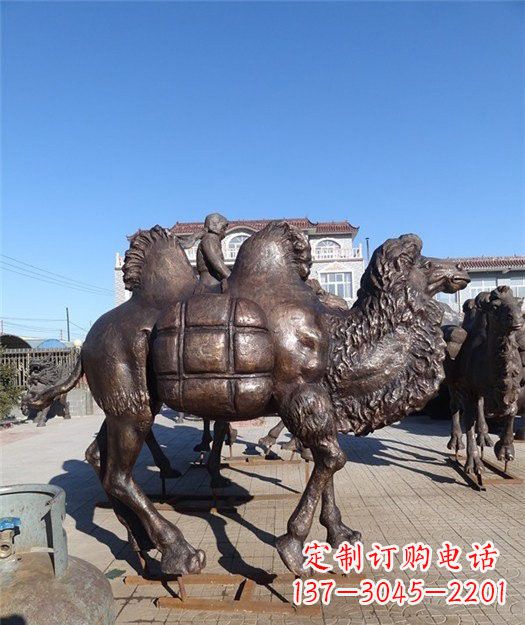 广州高端铜骆驼雕塑定制