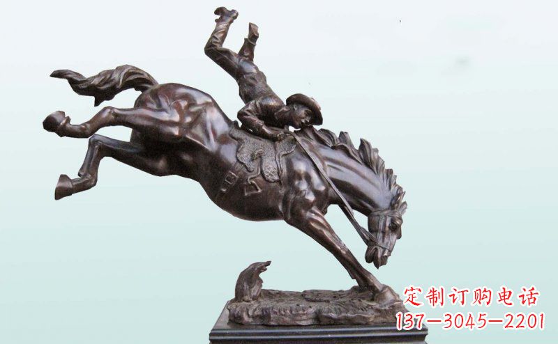 广州精致古典·真实再现马铜雕
