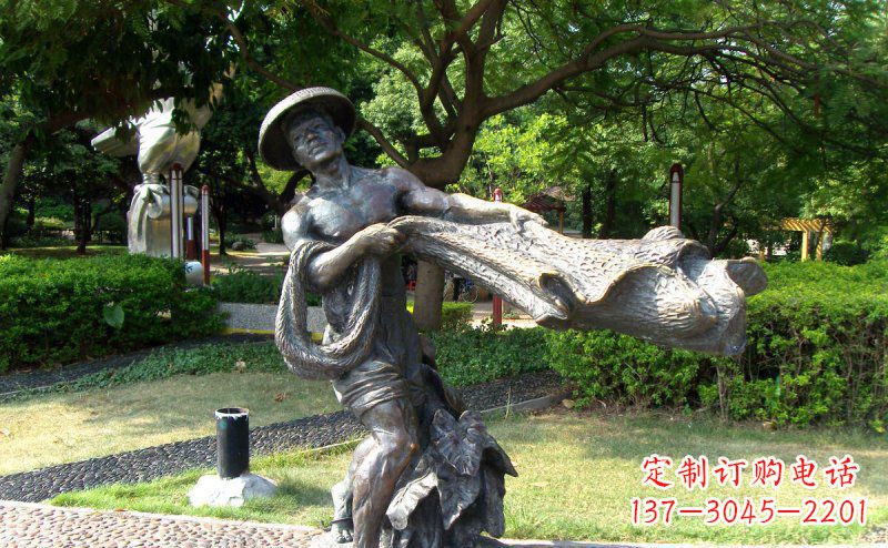 广州渔民铜雕—— 带您体验渔夫传统文化