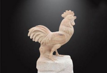 广州公园动物公鸡石雕