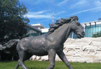 广州马动物铜雕塑