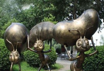 广州雕刻精灵——蚂蚁铜雕