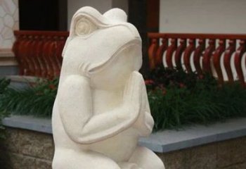 广州中领雕塑精美绝伦的青蛙石雕