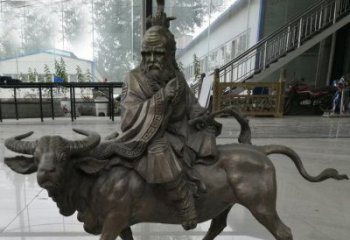 广州传统文化领先品牌——老子骑牛铜雕