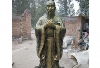 广州中领雕塑·孔子雕像；