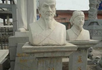 广州高级定制古代名人祖冲之头像雕塑
