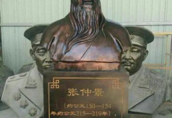 广州医道神匠：张仲景铜雕；