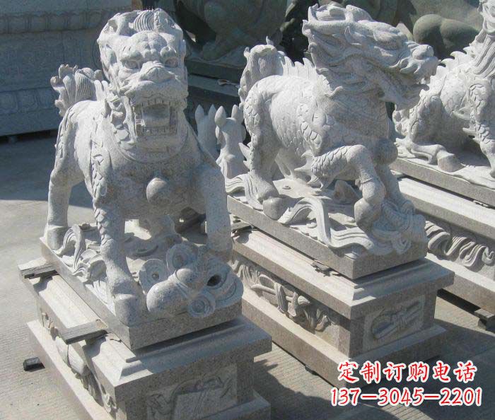 广州优质古代神兽麒麟石雕