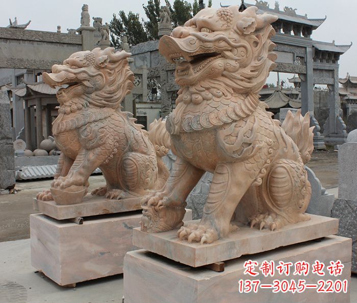 广州尊贵的古典麒麟雕塑