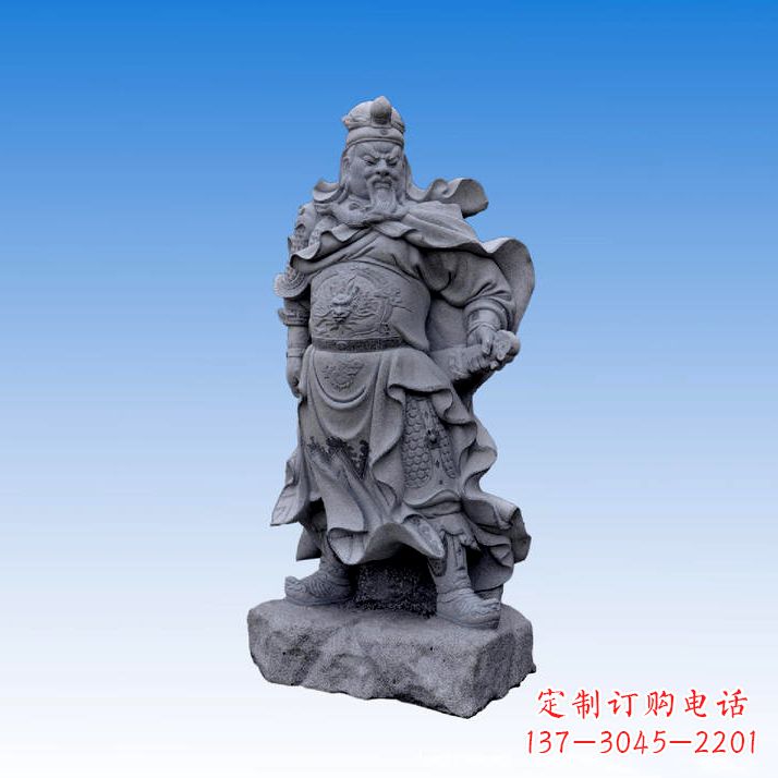 广州关公青石石雕