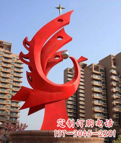 广州凤凰明珠,以雕塑彰显传承千百年的灿烂文明