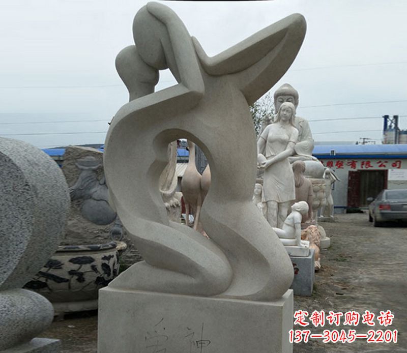 广州情侣石雕:给浪漫爱情永恒的礼物