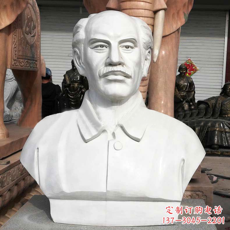 广州白求恩胸像雕塑——校园世界名人著名医生的终极象征