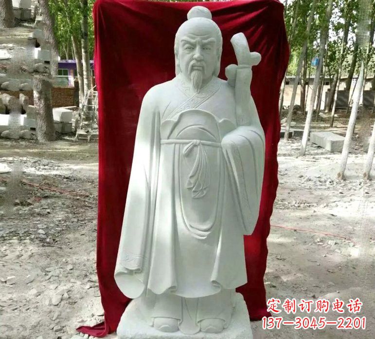 广州典雅捕捉历史——华佗雕塑