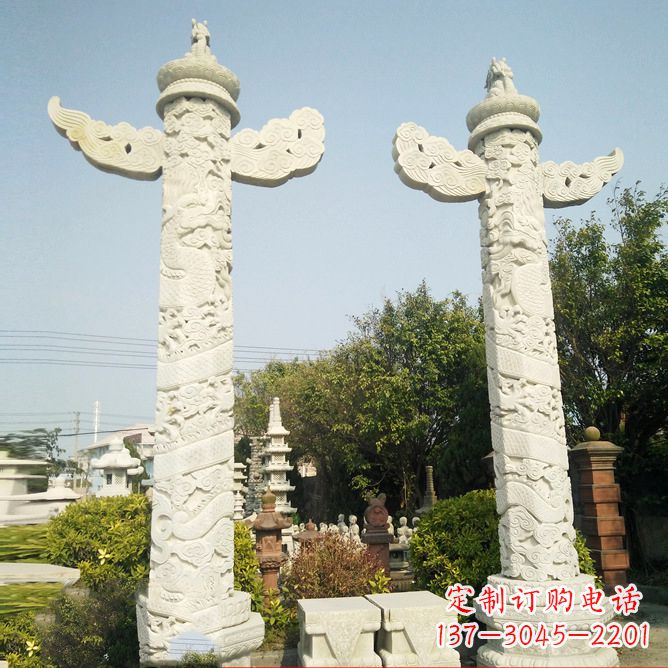 广州华表石雕塑,定制专属礼物