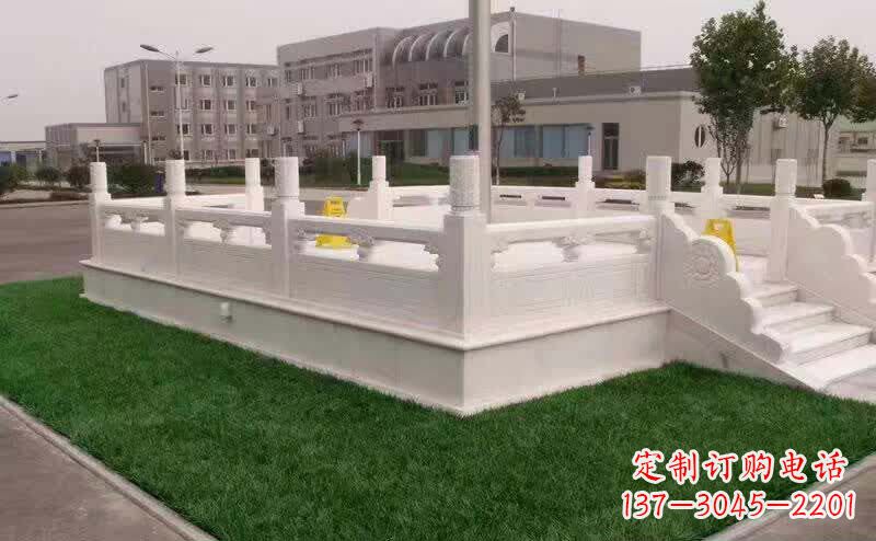 广州汉白玉升旗台雕塑1