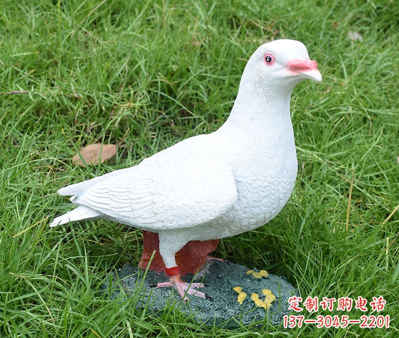 广州和平鸽雕塑图片