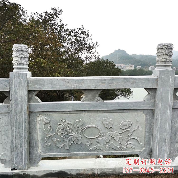 广州花岗岩石雕栏板，美轮美奂