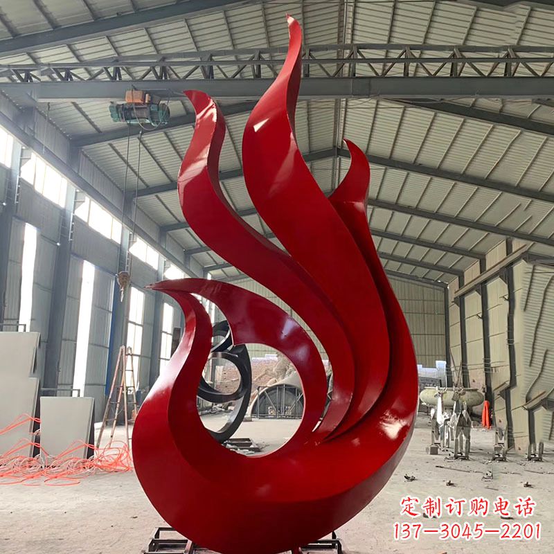 广州火凤凰不锈钢喷漆雕塑:添彩你的家居空间