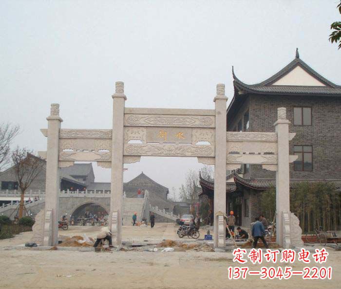 广州石雕牌楼,让您的城市充满活力!