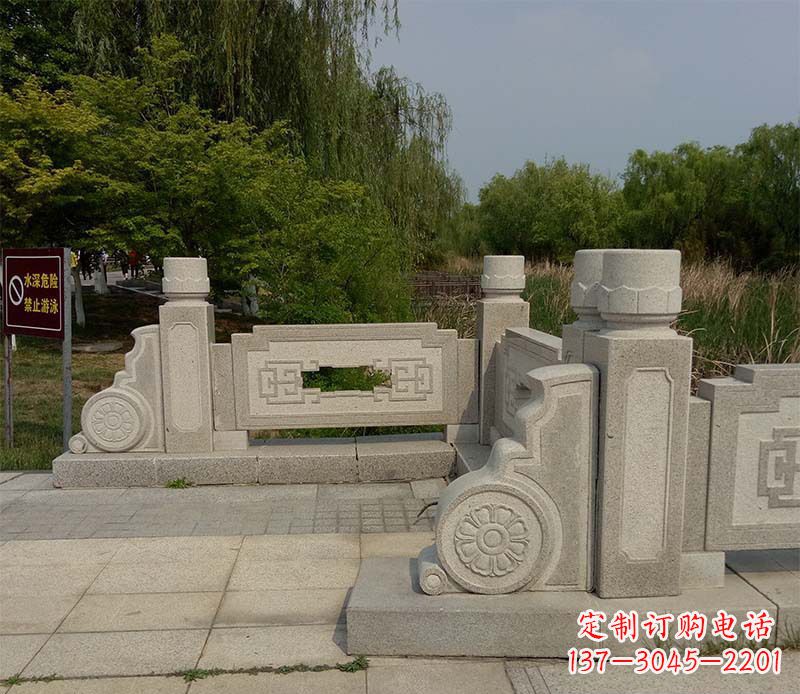 广州景区大理石栏板石雕_1