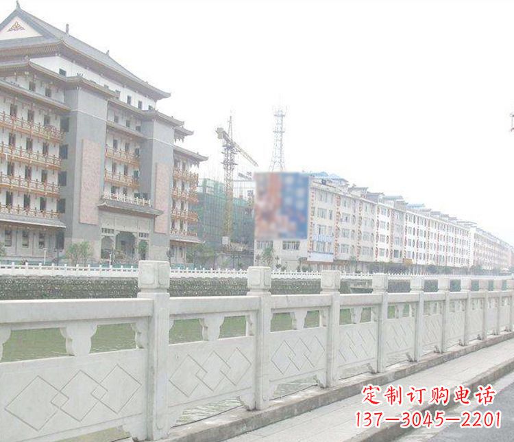 广州流光溢彩的大理石栏板石雕