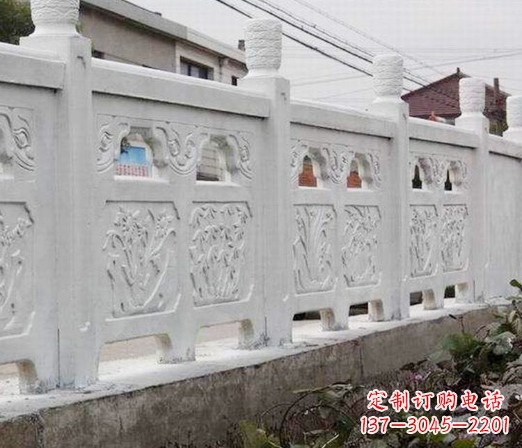 广州优雅大理石栏板雕塑