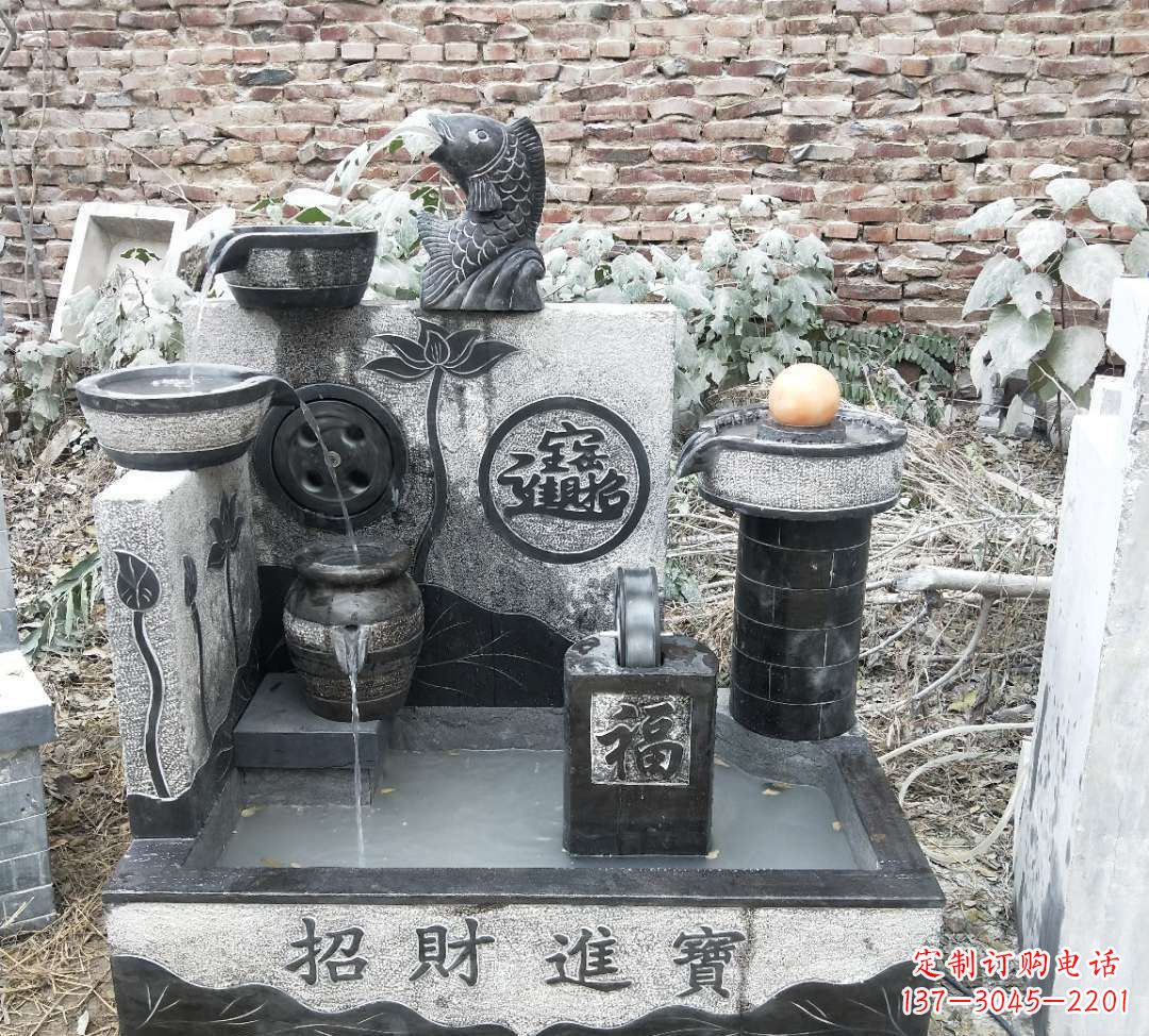 广州酒店招财流水池
