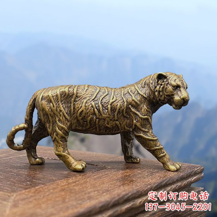广州中领雕塑推出的复古铜老虎雕塑,为您带来古…