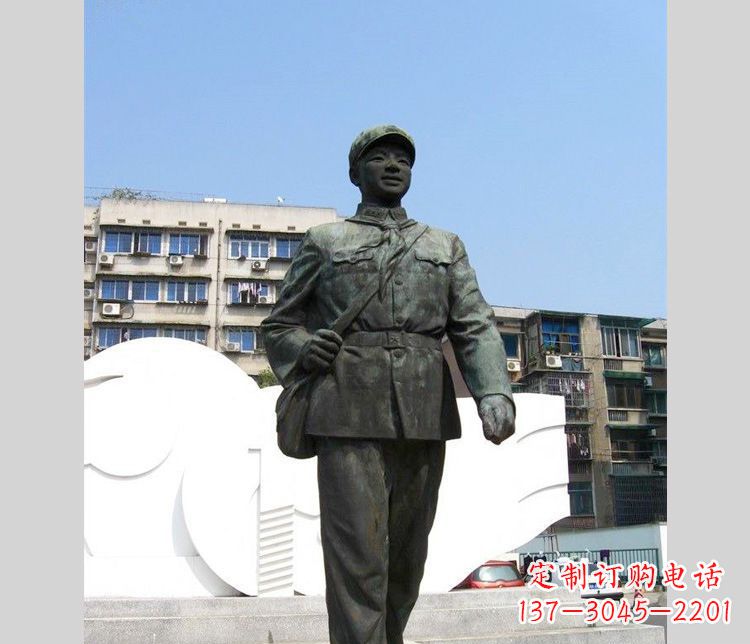 广州定制雷锋雕塑,体现英雄精神