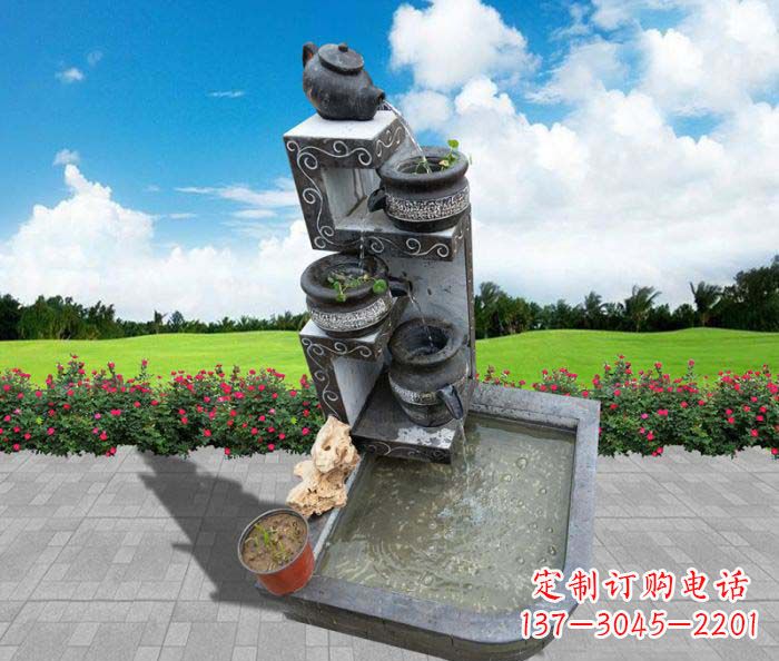广州极具特色的水槽雕塑