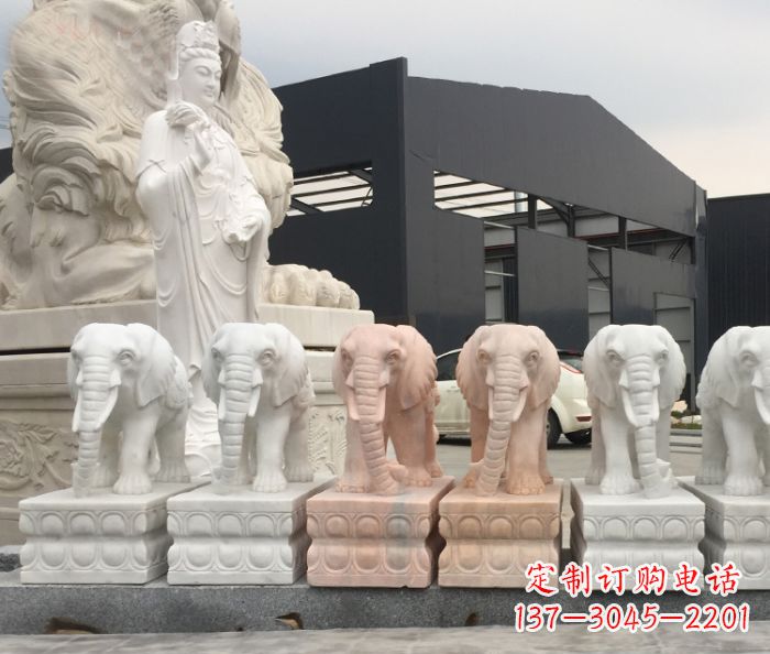广州中领雕塑精美大象雕塑特别之处