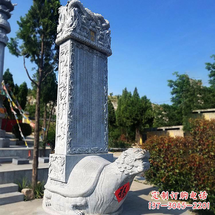 广州弥勒佛坐骑赑屃雕塑-景区园林神兽景观雕塑摆件