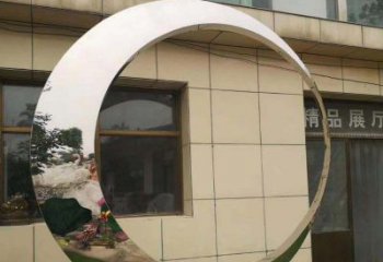 广州完美的不锈钢圆环雕塑