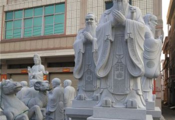 广州华农孔子像，传承文明之美