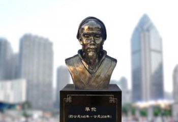 广州享受至尊荣耀，拥有华佗雕塑头像