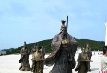 广州中领雕塑——汉武帝刘彻祭天情景雕塑