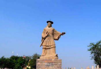 广州领雕塑追踪历史英雄，精美大禹石雕像