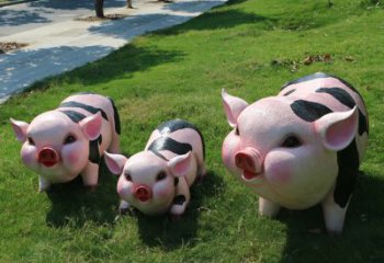 广州全新卡通猪雕塑，为您的家居装饰带来活力