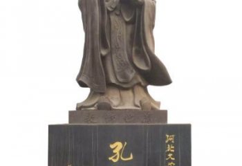 广州传承文明精神，纪念伟大孔子——高贵孔子雕塑