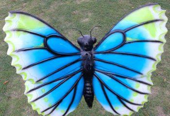 广州全新设计的蝴蝶雕塑仿真摆件