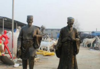广州复兴古艺，海归精品—李时珍铜雕