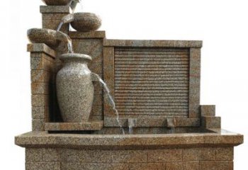广州中领雕塑专业定制水槽庭院石雕摆件，它们是…