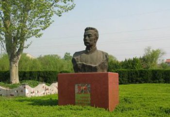 广州鲁迅胸像近代名人铜雕，荟萃中国精神精髓