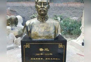 广州传承伟大精神，让浓烈精神活跃于每一个家庭——鲁迅胸像铜雕