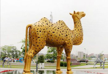 广州中领雕塑：骆驼雕塑精美绝伦
