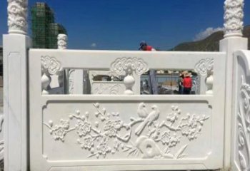 广州梅花石雕塑栏板——为您的室内外空间带来精美的艺术气息
