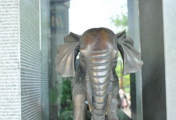 广州艺术象征——门口镇宅大象铜雕
